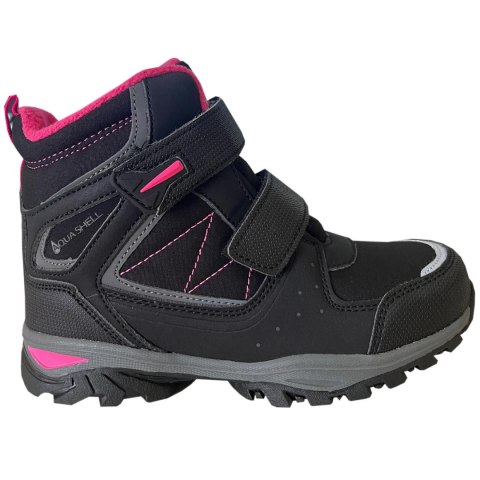 Buty dla dzieci Lee Cooper czarno-różowe LCJ-23-01-2061K Buty dla dzieci Lee Cooper czarno-różowe LCJ-23-01-2061K