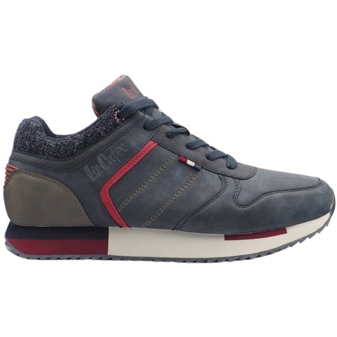 Buty męskie Lee Cooper granatowo-czerwone LCJ-21-29-0642M Buty męskie Lee Cooper granatowo-czerwone LCJ-21-29-0642M