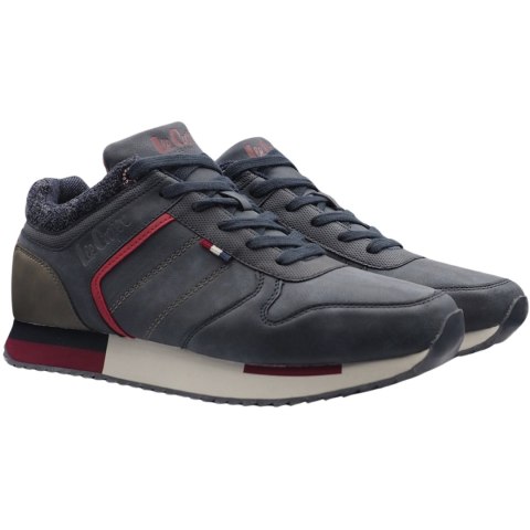 Buty męskie Lee Cooper granatowo-czerwone LCJ-21-29-0642M Buty męskie Lee Cooper granatowo-czerwone LCJ-21-29-0642M