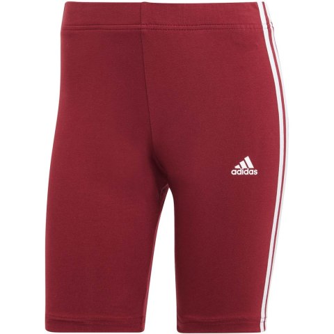 Spodenki damskie adidas Essentials 3-Stripes czerwone IM2846 Spodenki damskie adidas Essentials 3-Stripes czerwone IM2846