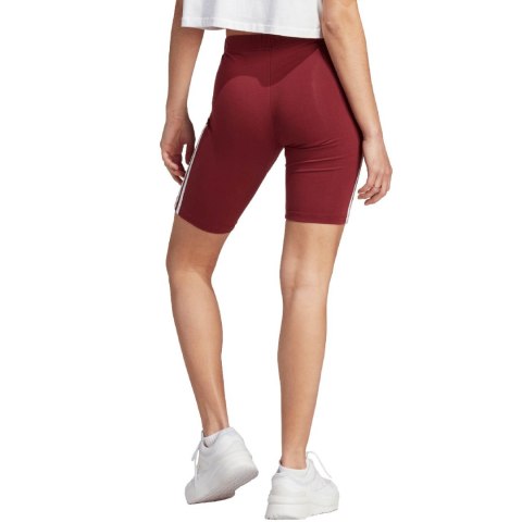 Spodenki damskie adidas Essentials 3-Stripes czerwone IM2846 Spodenki damskie adidas Essentials 3-Stripes czerwone IM2846