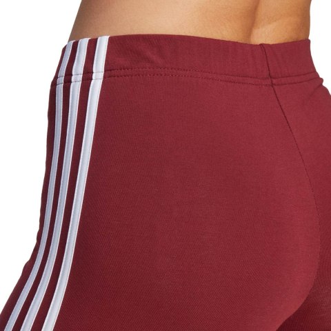 Spodenki damskie adidas Essentials 3-Stripes czerwone IM2846 Spodenki damskie adidas Essentials 3-Stripes czerwone IM2846