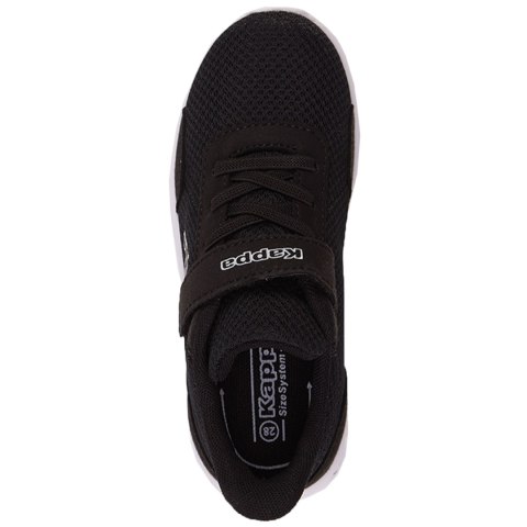 Buty dla dzieci Kappa Getup K czarno-białe 261031K 1110 Buty dla dzieci Kappa Getup K czarno-białe 261031K 1110