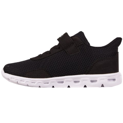 Buty dla dzieci Kappa Getup K czarno-białe 261031K 1110 Buty dla dzieci Kappa Getup K czarno-białe 261031K 1110