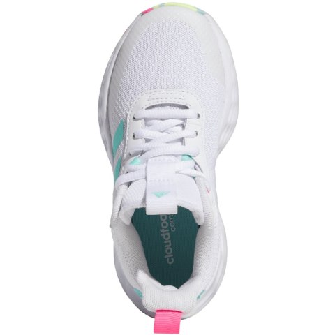 Buty dla dzieci adidas Ownthegame 2.0 biało-niebieskie IF2696 Buty dla dzieci adidas Ownthegame 2.0 biało-niebieskie IF2696