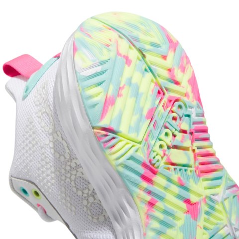 Buty dla dzieci adidas Ownthegame 2.0 biało-niebieskie IF2696 Buty dla dzieci adidas Ownthegame 2.0 biało-niebieskie IF2696
