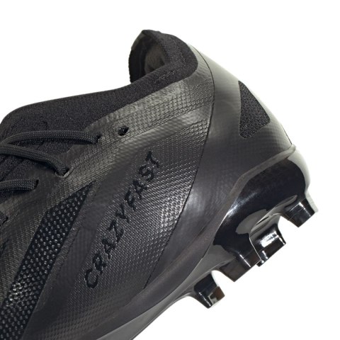 Buty piłkarskie dla dzieci adidas X Crazyfast.1 FG czarne IE6636 Buty piłkarskie dla dzieci adidas X Crazyfast.1 FG czarne IE6636