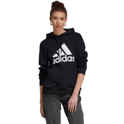 Bluza damska adidas Essentials Big Logo Regular Fleece czarna HZ2984 Bluza damska adidas Essentials Big Logo Regular Fleece czarna HZ2984