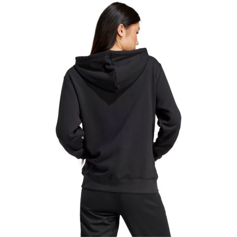Bluza damska adidas Essentials Linear Full-Zip French Terry Hoodie czarna IS2072 Bluza damska adidas Essentials Linear Full-Zip French Terry Hoodie czarna IS2072