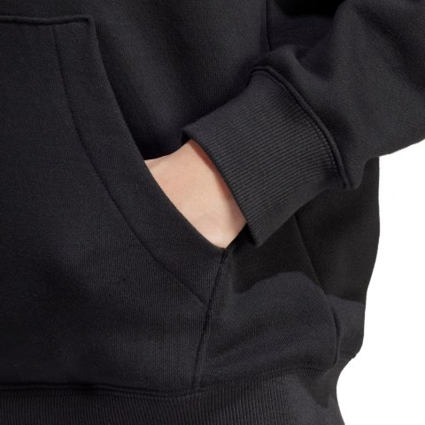 Bluza damska adidas Essentials Linear Full-Zip French Terry Hoodie czarna IS2072 Bluza damska adidas Essentials Linear Full-Zip French Terry Hoodie czarna IS2072