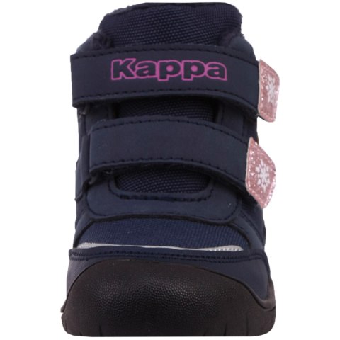 Buty dla dzieci Kappa Flake Tex granatowo-różowe 280021M 6722 Buty dla dzieci Kappa Flake Tex granatowo-różowe 280021M 6722