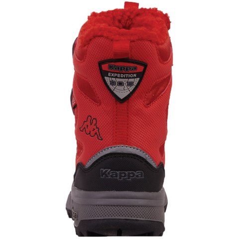 Buty dla dzieci Kappa Vipos Tex czerwono-czarne 260902K 2011 Buty dla dzieci Kappa Vipos Tex czerwono-czarne 260902K 2011