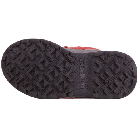 Buty dla dzieci Kappa Vipos Tex czerwono-czarne 260902K 2011 Buty dla dzieci Kappa Vipos Tex czerwono-czarne 260902K 2011