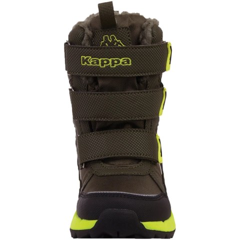 Buty dla dzieci Kappa Vipos Tex zielono-czarne 260902K 3133 Buty dla dzieci Kappa Vipos Tex zielono-czarne 260902K 3133