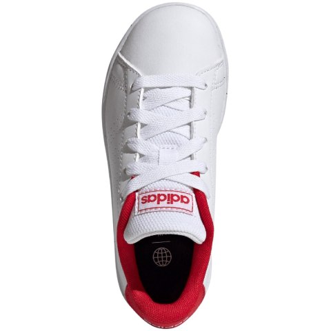 Buty dla dzieci adidas Advantage Lifestyle Court Lace białe H06179 Buty dla dzieci adidas Advantage Lifestyle Court Lace białe H06179