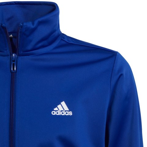 Dres dla dzieci adidas Essentials Big Logo Track Suit niebiesko-czarny HR6408 Dres dla dzieci adidas Essentials Big Logo Track Suit niebiesko-czarny HR6408