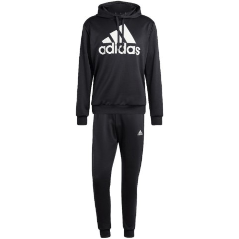 Dres męski adidas Terry Hooded Tracksuit czarny IP1610 Dres męski adidas Terry Hooded Tracksuit czarny IP1610