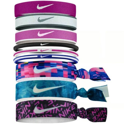 Gumki do włosów Nike Mixed 9 szt. N0003537608OS Gumki do włosów Nike Mixed 9 szt. N0003537608OS