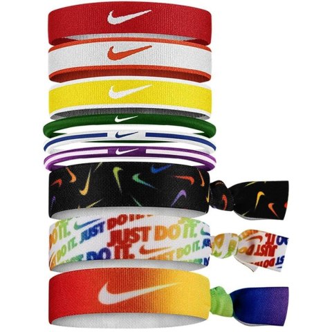 Gumki do włosów Nike Mixed 9 szt. N0003537950OS Gumki do włosów Nike Mixed 9 szt. N0003537950OS