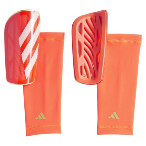 Ochraniacze piłkarskie adidas Tiro League pomarańczowe IQ4041 Ochraniacze piłkarskie adidas Tiro League pomarańczowe IQ4041
