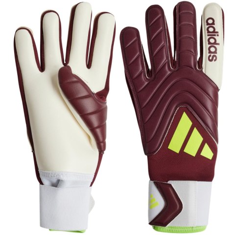Rękawice bramkarskie adidas Copa GL League bordowe IQ4012 Rękawice bramkarskie adidas Copa GL League bordowe IQ4012