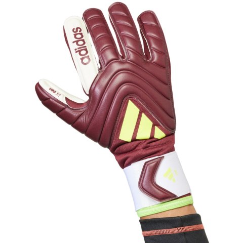 Rękawice bramkarskie adidas Copa GL League bordowe IQ4012 Rękawice bramkarskie adidas Copa GL League bordowe IQ4012