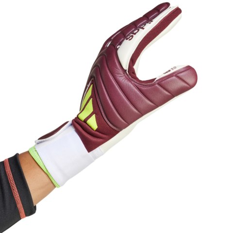 Rękawice bramkarskie adidas Copa GL League bordowe IQ4012 Rękawice bramkarskie adidas Copa GL League bordowe IQ4012