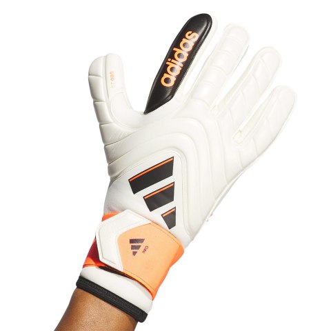 Rękawice bramkarskie adidas Copa GL Pro beżowo-pomarańczowe IQ4013 Rękawice bramkarskie adidas Copa GL Pro beżowo-pomarańczowe IQ4013