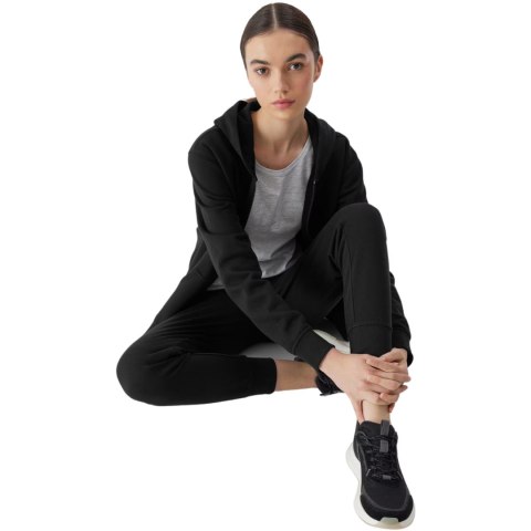 Bluza damska 4F F0956 głęboka czerń 4FWSS24TSWSF0956 20S Bluza damska 4F F0956 głęboka czerń 4FWSS24TSWSF0956 20S