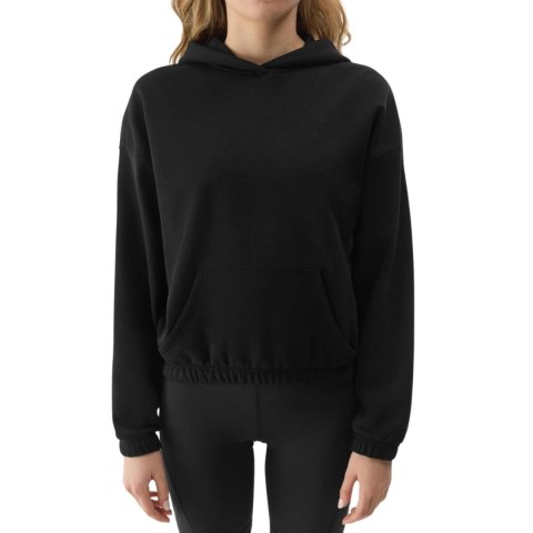 Bluza damska 4F F1057 głęboka czerń 4FWSS24TSWSF1057 20S Bluza damska 4F F1057 głęboka czerń 4FWSS24TSWSF1057 20S