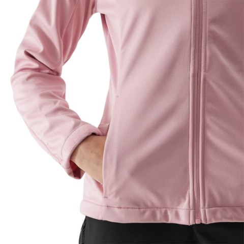 Kurtka damska softshell 4F F215 jasny róż 4FWSS24TSOFF215 56S