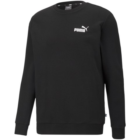 Bluza męska Puma ESS Small Logo Crew czarna 586684 01 Bluza męska Puma ESS Small Logo Crew czarna 586684 01