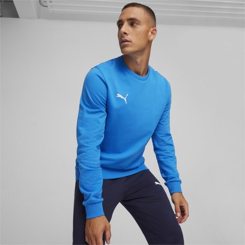 Bluza męska Puma Team Goal Casuals Crew Neck Sweat niebieska 658592 02 Bluza męska Puma Team Goal Casuals Crew Neck Sweat niebieska 658592 02