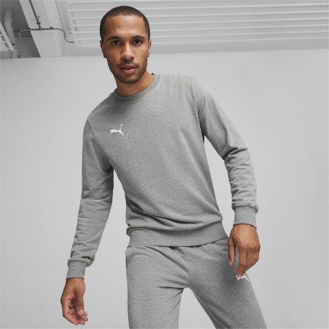 Bluza męska Puma Team Goal Casuals Crew Neck Sweat szara 658592 33 Bluza męska Puma Team Goal Casuals Crew Neck Sweat szara 658592 33
