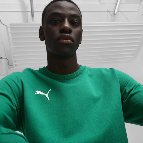 Bluza męska Puma Team Goal Casuals Crew Neck Sweat zielona 658592 05 Bluza męska Puma Team Goal Casuals Crew Neck Sweat zielona 658592 05