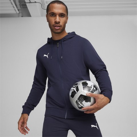 Bluza męska Puma Team Goal Casuals Hooded granatowa 658595 06 Bluza męska Puma Team Goal Casuals Hooded granatowa 658595 06