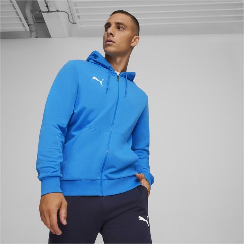 Bluza męska Puma Team Goal Casuals Hooded niebieska 658595 02 Bluza męska Puma Team Goal Casuals Hooded niebieska 658595 02