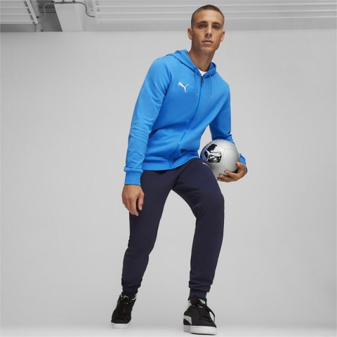 Bluza męska Puma Team Goal Casuals Hooded niebieska 658595 02 Bluza męska Puma Team Goal Casuals Hooded niebieska 658595 02