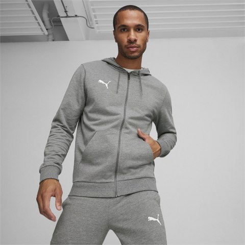 Bluza męska Puma Team Goal Casuals Hooded szara 658595 33 Bluza męska Puma Team Goal Casuals Hooded szara 658595 33