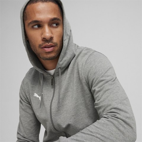 Bluza męska Puma Team Goal Casuals Hooded szara 658595 33 Bluza męska Puma Team Goal Casuals Hooded szara 658595 33