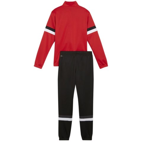 Dres dla dzieci Puma Team Rise czerwono-czarny 658655 01 Dres dla dzieci Puma Team Rise czerwono-czarny 658655 01
