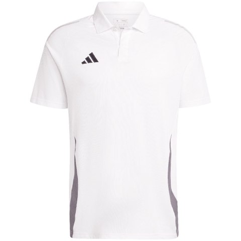 Koszulka męska adidas Tiro 24 Competition Polo biała IR7565 Koszulka męska adidas Tiro 24 Competition Polo biała IR7565