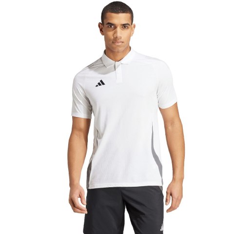 Koszulka męska adidas Tiro 24 Competition Polo biała IR7565 Koszulka męska adidas Tiro 24 Competition Polo biała IR7565