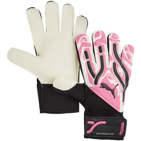 Rękawice bramkarskie Puma Ultra Play RC różowo-białe 41862 08 Rękawice bramkarskie Puma Ultra Play RC różowo-białe 41862 08