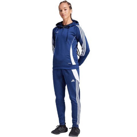 Spodnie damskie adidas Tiro 24 Sweat granatowe IS1010 Spodnie damskie adidas Tiro 24 Sweat granatowe IS1010