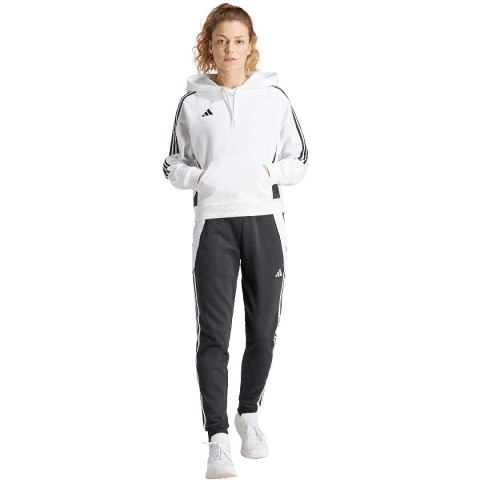 Bluza damska adidas Tiro 24 Hooded biała IR7508 Bluza damska adidas Tiro 24 Hooded biała IR7508