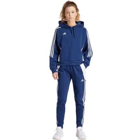 Bluza damska adidas Tiro 24 Hooded granatowa IR7507 Bluza damska adidas Tiro 24 Hooded granatowa IR7507