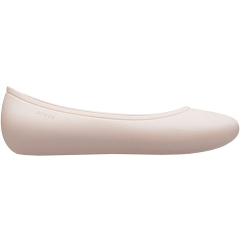 Buty damskie Crocs Brooklyn Flat beżowe 209384 6UR Buty damskie Crocs Brooklyn Flat beżowe 209384 6UR