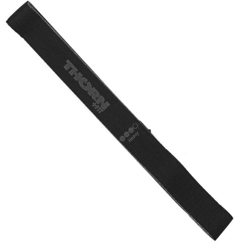 Guma do ćwiczeń tekstylna Thorn Fit Superband Textil band heavy czarna Guma do ćwiczeń tekstylna Thorn Fit Superband Textil band heavy czarna