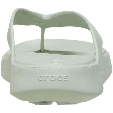 Klapki damskie Crocs Getaway Flip zielone 209589 3VS Klapki damskie Crocs Getaway Flip zielone 209589 3VS